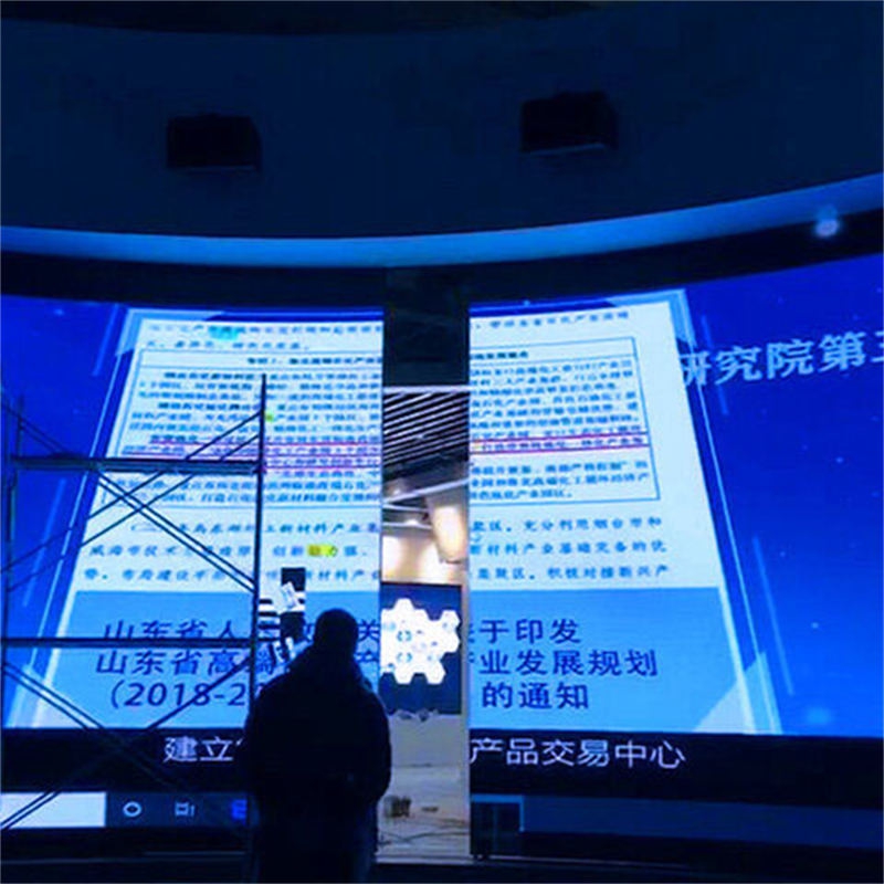 滑動自動led開合屏